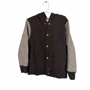 Old Navy Kids Black and Gray Jacket | Size XS 5